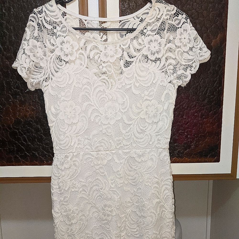 White dress